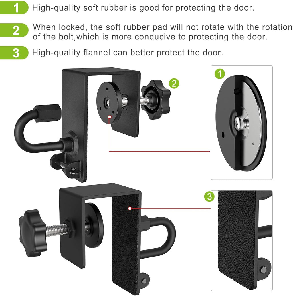 Heavy Duty Door Anchor Attachment - Shoulder Pulley for Rotator Cuff Recovery - over Door Rehab Exerciser for Strength Training, Physical Therapy, Home Gym - Compatible with Any Resistance