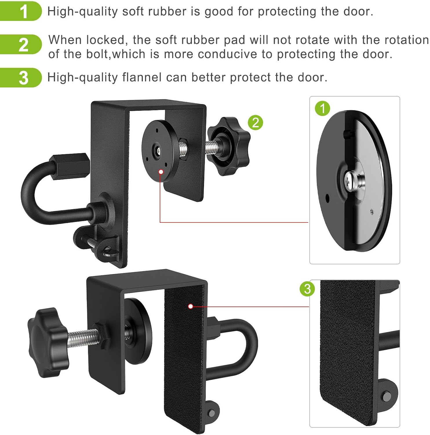 Heavy Duty Door Anchor Attachment - Shoulder Pulley for Rotator Cuff Recovery - over Door Rehab Exerciser for Strength Training, Physical Therapy, Home Gym - Compatible with Any Resistance