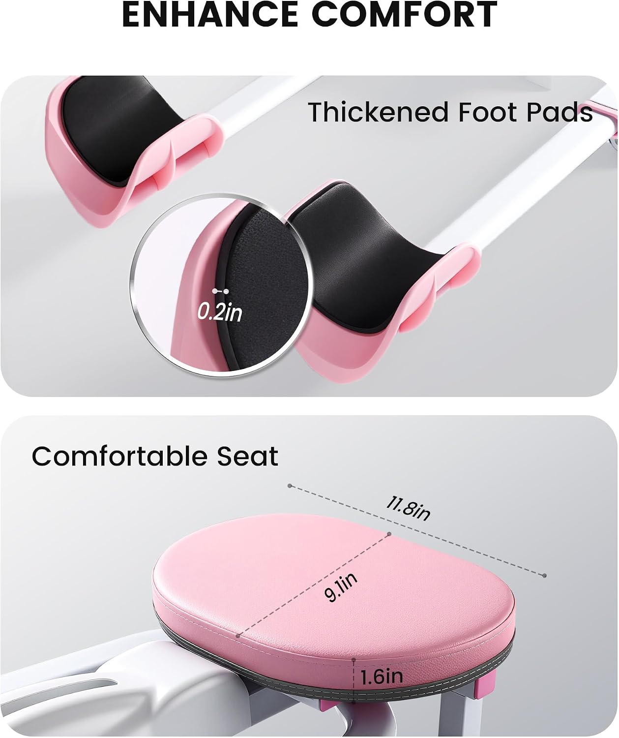 Split Machine, Leg Stretcher Splits Machine for Flexibility, 0-180° Adjustable Home Stretch Machine for Balle, Cheerleading Dance, Gymnastics and Other Sports, 330Lbs Capacity