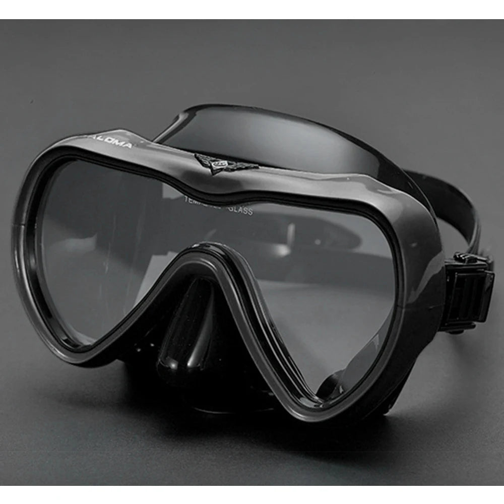 Leakproof Snorkel Set Anti-Fog Swimming Snorkeling Goggles Glasses with Dry Snorkel Tube for Snorkeling Swimming Scuba Diving