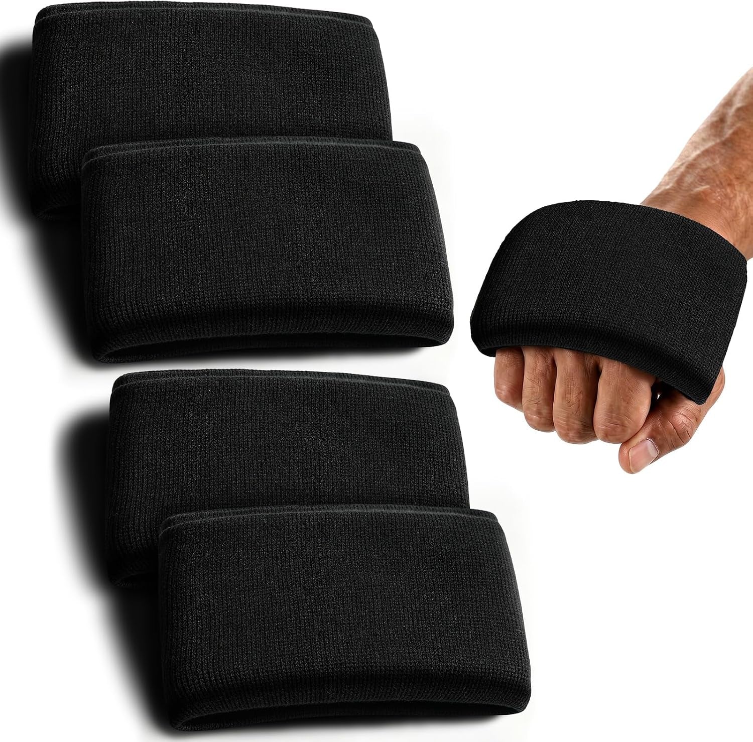 1/2/4Pairs Knuckle Guards for Boxing Gel Hand Guard Protection Boxing Knuckle Pads Gel Hand Wraps for Men Women Fitness Athletes Muay Thai Kickboxing MMA Combat Sports Training Sparring Supplies