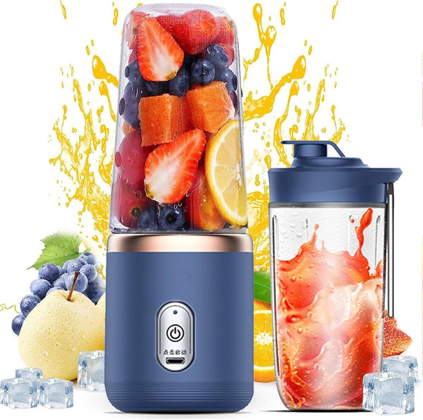PrimeBuild™ Portable Blender – USB Rechargeable Smoothie & Protein Mixer