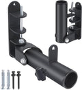 Wall Mounted Landmine Attachment for 1" Standard and 2" Olympic Bars | Wall Mount T Bar for 1" Standard Bar and 2" Olympic Bars, Steel T Bar Row Platform for Home Gym Strength Workouts