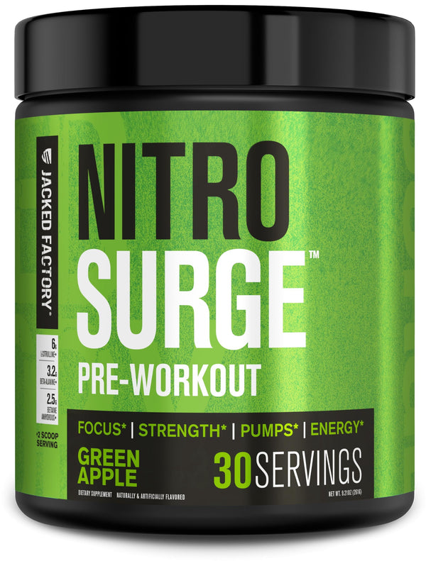PrimeBuild™ Nitrosurge Pre-Workout – Energy, Focus & Performance (30 Servings)
