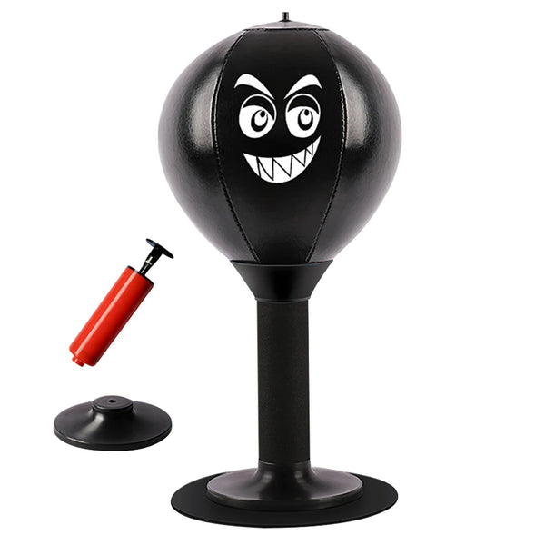 PrimeBuild™ Desktop Punching Ball – Suction Cup Boxing Trainer