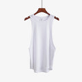 Fitness Clothing Blank Sleeveless Shirt Mens Gym Stringer Tank Top Bodybuilding Tanktop Men Sportwear Undershirt Fashion Vest