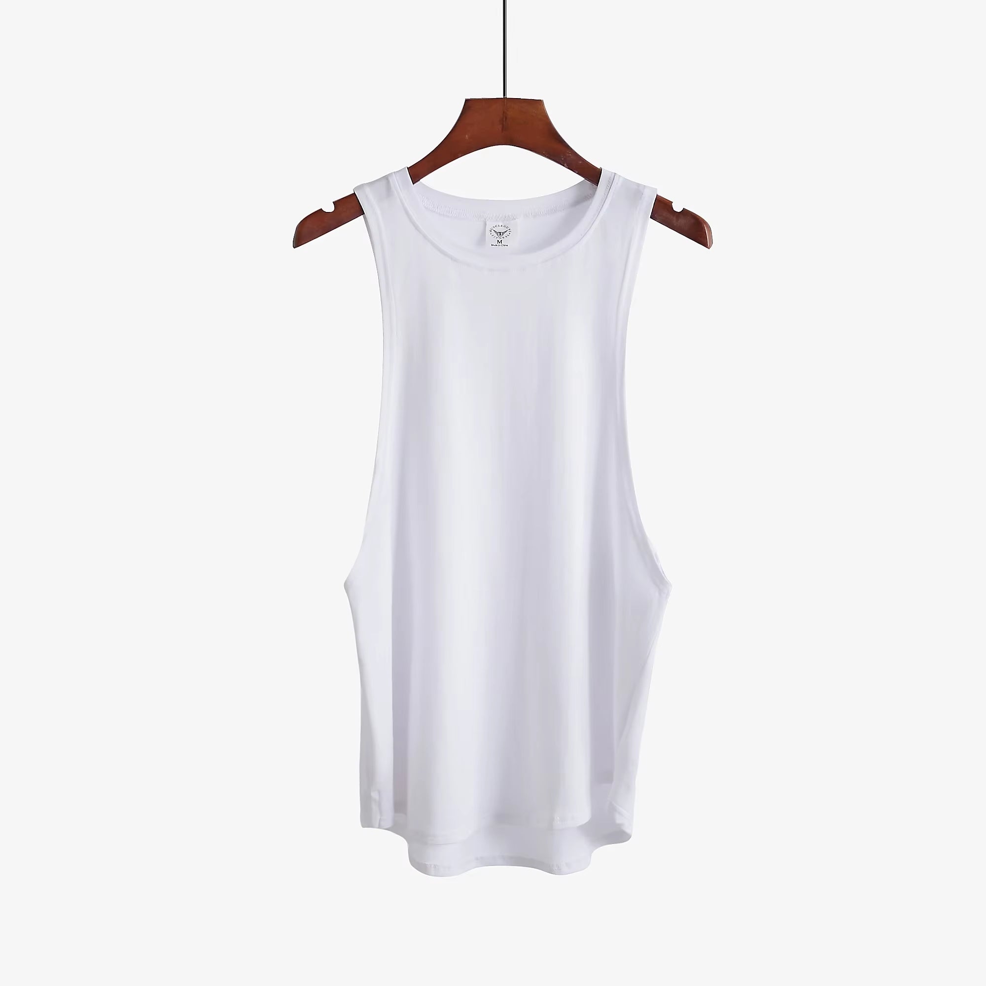Fitness Clothing Blank Sleeveless Shirt Mens Gym Stringer Tank Top Bodybuilding Tanktop Men Sportwear Undershirt Fashion Vest
