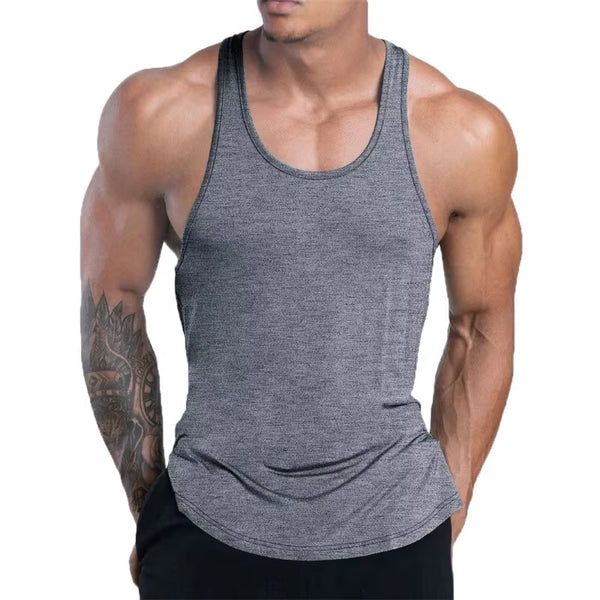 PrimeBuild™ Men's Quick-Dry Training Tank – Breathable Athletic Sports Vest