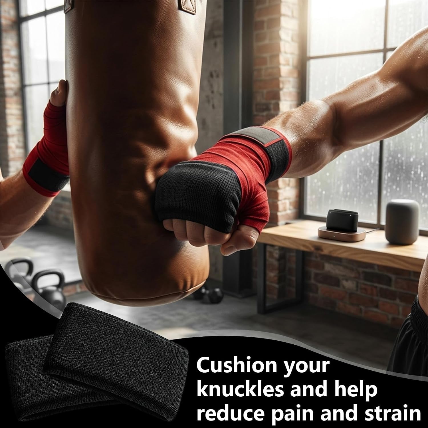 1/2/4Pairs Knuckle Guards for Boxing Gel Hand Guard Protection Boxing Knuckle Pads Gel Hand Wraps for Men Women Fitness Athletes Muay Thai Kickboxing MMA Combat Sports Training Sparring Supplies