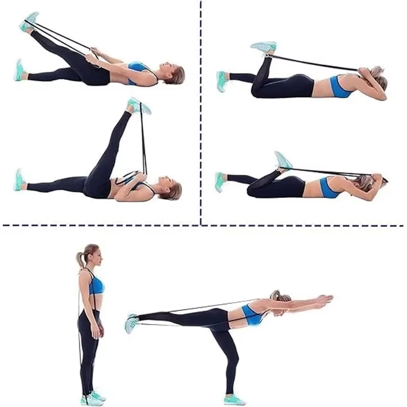Pull up Resistance Bands 4 Levels Heavy-Duty Exercise Bands for Muscle Training Yoga Calisthenics Fitness Workouts Unisex