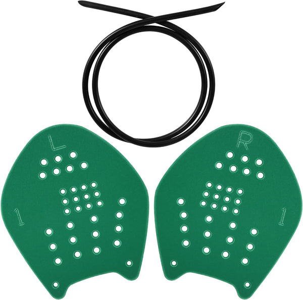 PrimeBuild™ Swim Training Hand Paddles – Adjustable Performance Swimming Paddles