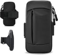 Phone Holder for Running Armband Cell Phone Holder for Iphone 17 16 16E 15 14 13 12 11 Pro Max Xs Xr X plus Galaxy Ultra Note Carrier Bag Pouch,Gym Sports Arm Bands Sleeve Fit Women Men Kids