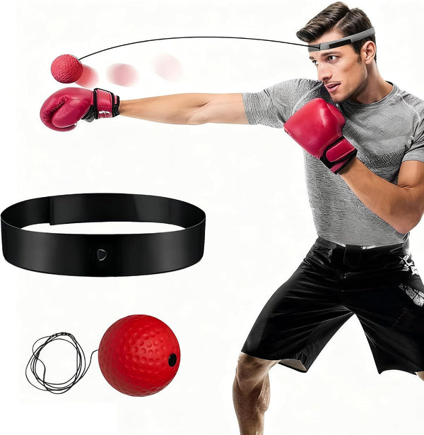 PrimeBuild™ Boxing Reflex Ball Set – Speed & Reaction Training Kit
