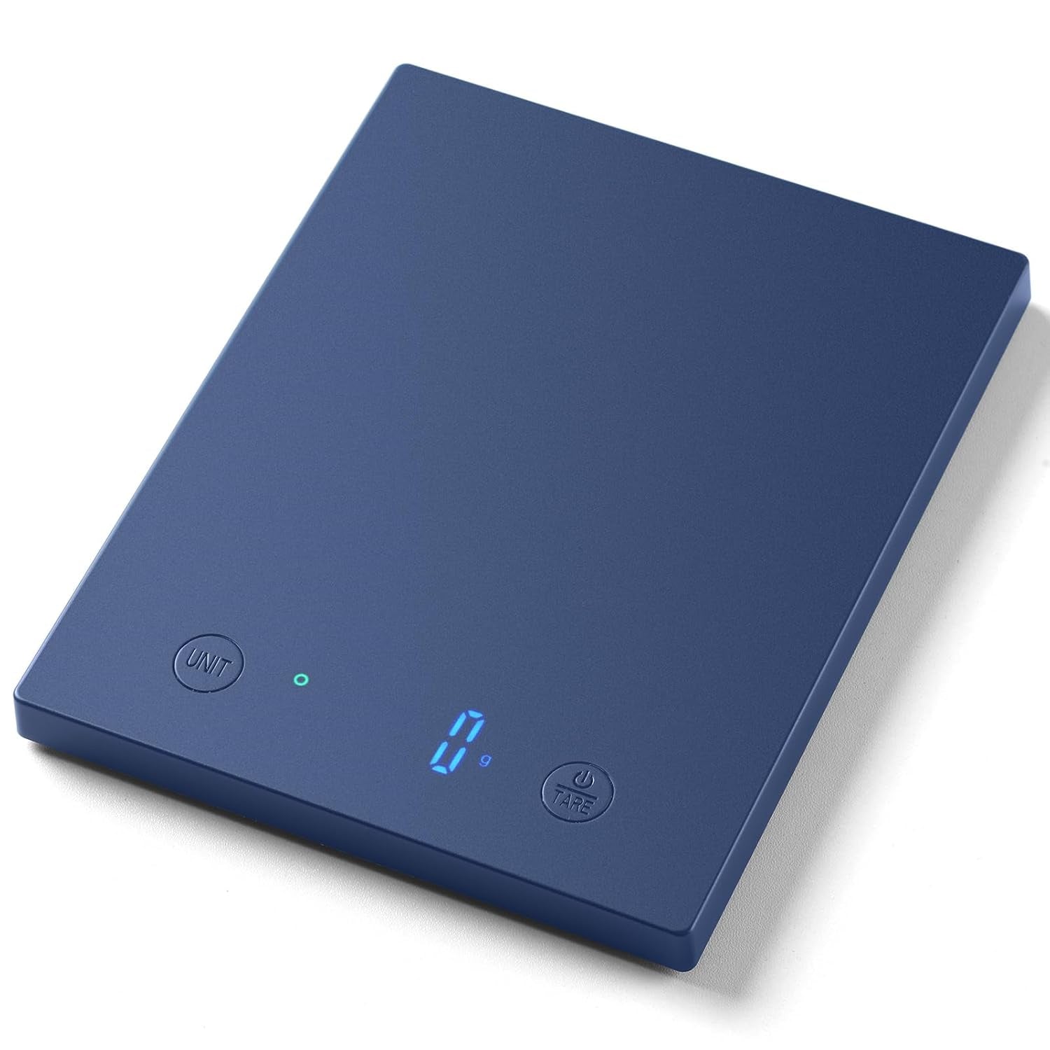 22Lb/10Kg Food Scale, Precision 0.1Oz/1G by Our Professional Scale Factory since 2001, Kitchen Scales Digital Weight Grams and Ounces for Cooking and Baking, LED, 3*AAA Batteries, Blue