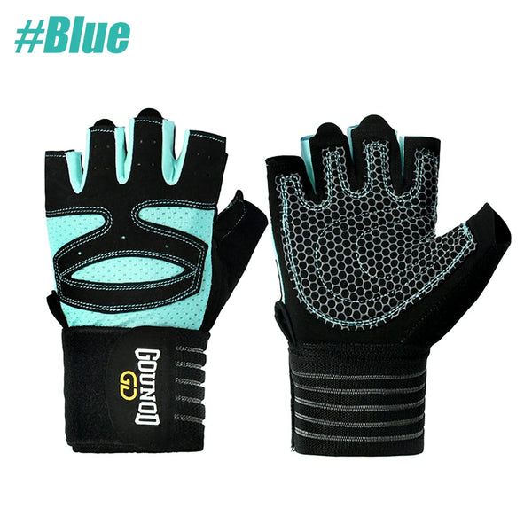 PrimeBuild™ Workout Gloves – Padded Weight Lifting Gloves with Wrist Support
