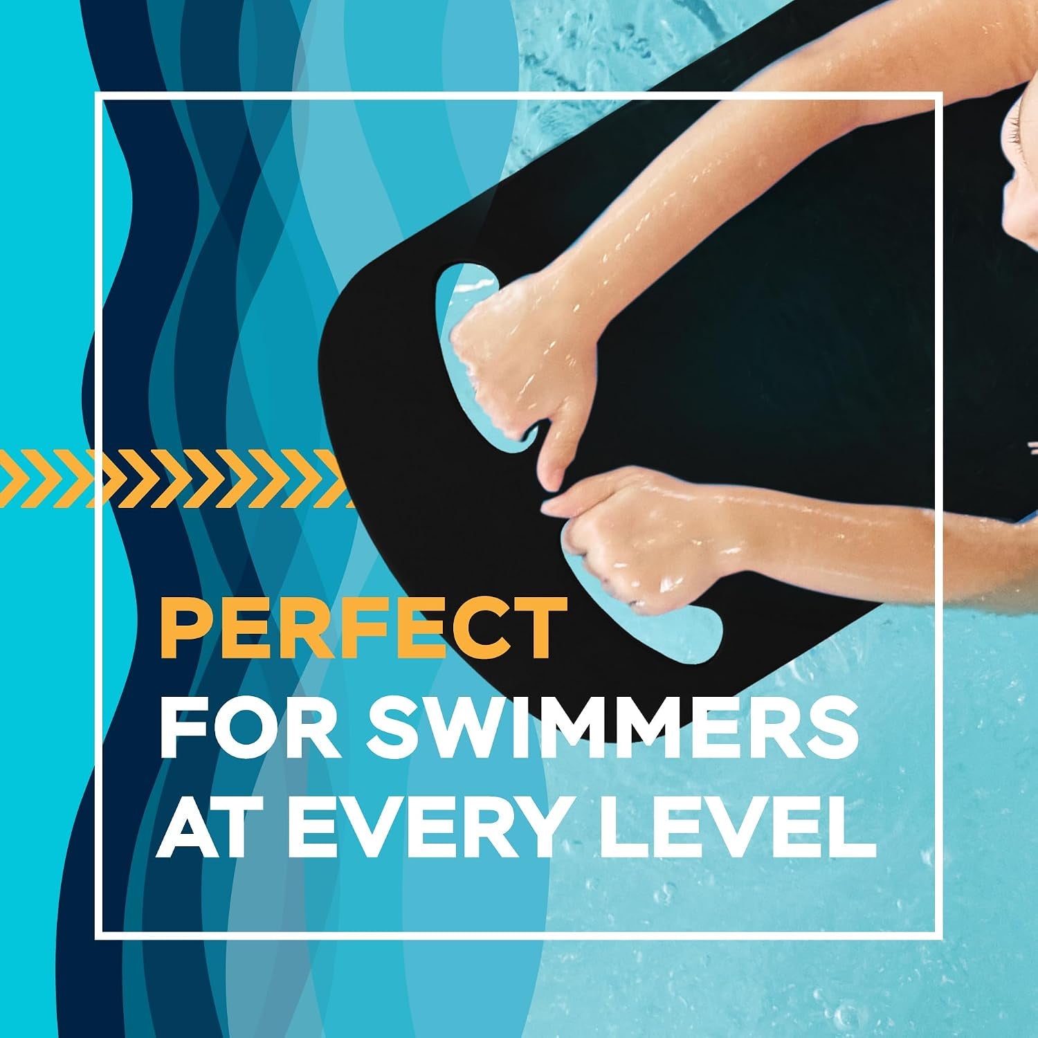 Swimming Kickboard - One Size Fits All - a Great Training Aid for Children and Adults