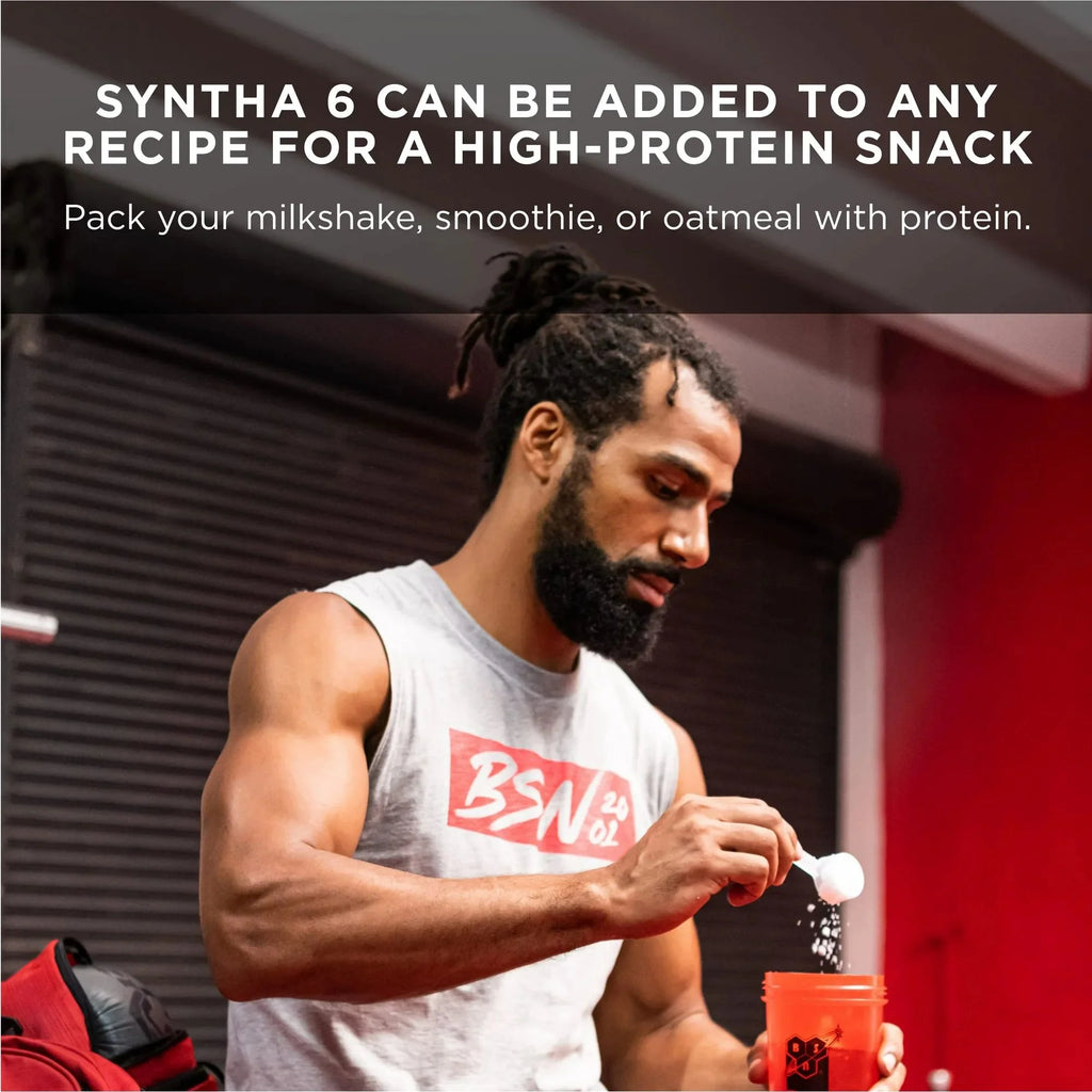SYNTHA-6 Edge Protein Powder, Chocolate Protein Powder with Hydrolyzed Whey, Micellar Casein, Milk Protein Isolate, Low Sugar, 24G Protein, Chocolate Milkshake, 28 Servings