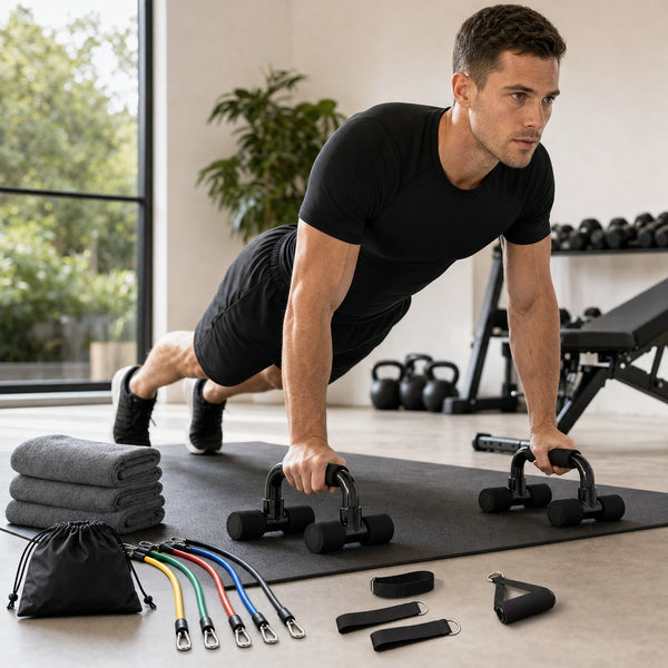 PrimeBuild™ Home Gym Starter Pack – 5 Pieces